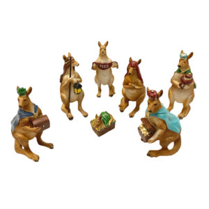 Australian Kangaroo Nativity Scene 34111
