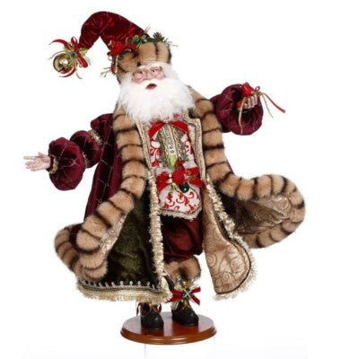 Mark Roberts - 26" Bird Lover Santa 37208