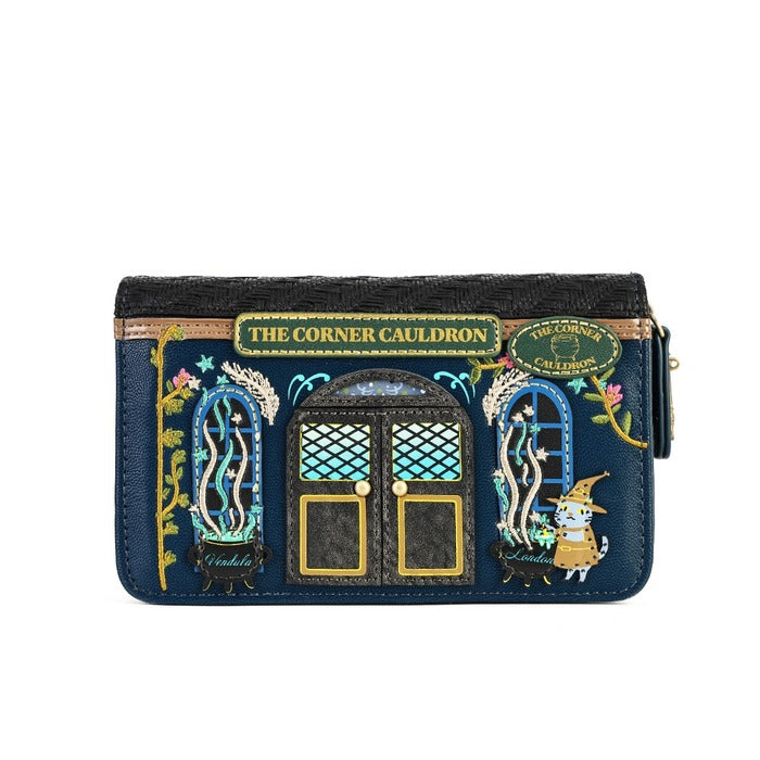 Pre-order- Vendula London The Corner Cauldron - Medium Ziparound Wallet 42690