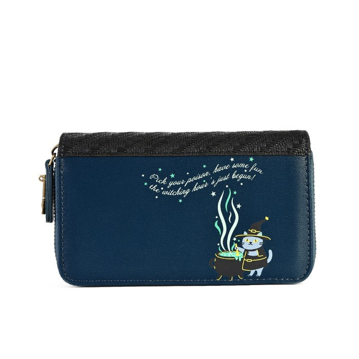 Pre-order- Vendula London The Corner Cauldron - Medium Ziparound Wallet 42690