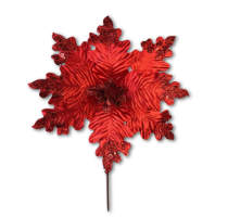 Red Poinsettia Decoration 41705