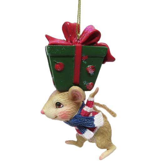 Mr Mouse Hanging Christmas Ornament 37464