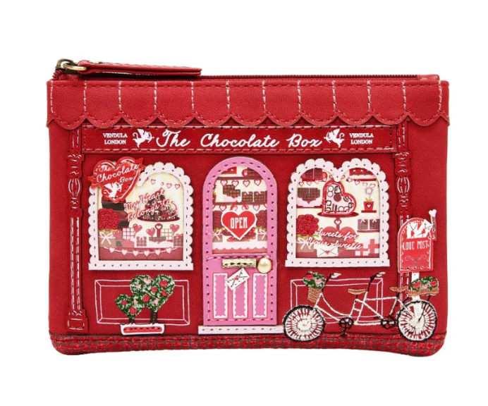 PREORDER Vendula London The Chocolate Box Zipper Coin Purse 37979