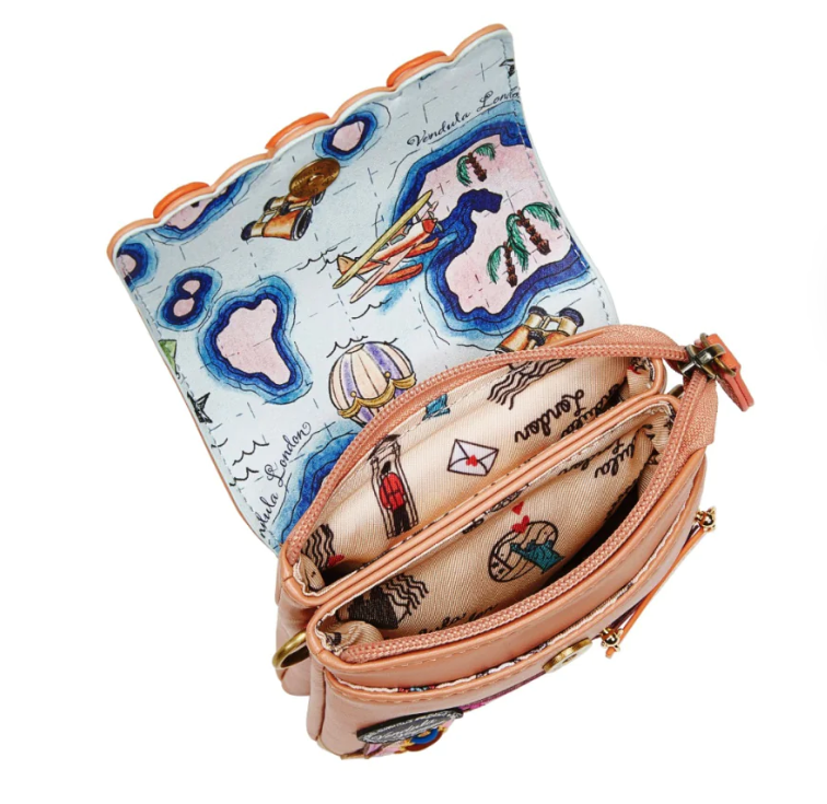 PRE-ORDER Vendula London Voyage Travel Shop Phone Pouch 37836