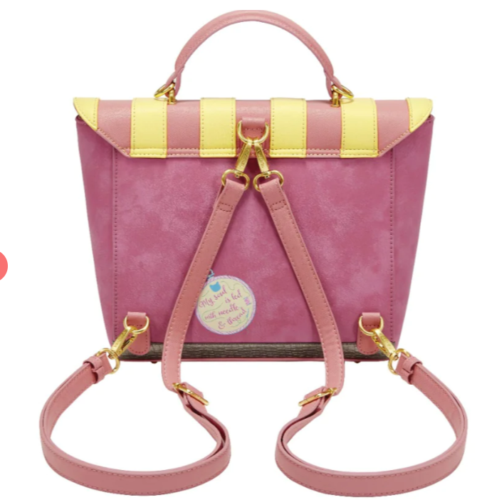 Vendula London  Sewing Shop – Raspberry Edition Shoulder Backpack Converter 37766
