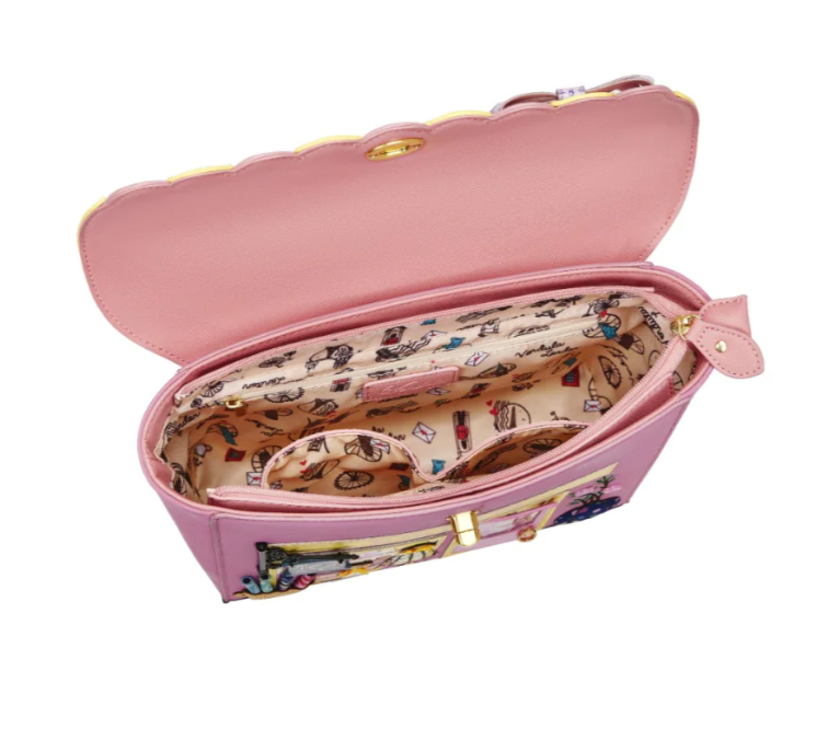 Vendula London  Sewing Shop – Raspberry Edition Shoulder Backpack Converter 37766