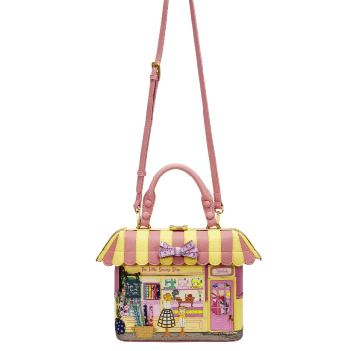 Vendula Sewing Shop – Raspberry Edition Shoulder Grab Bag 37770