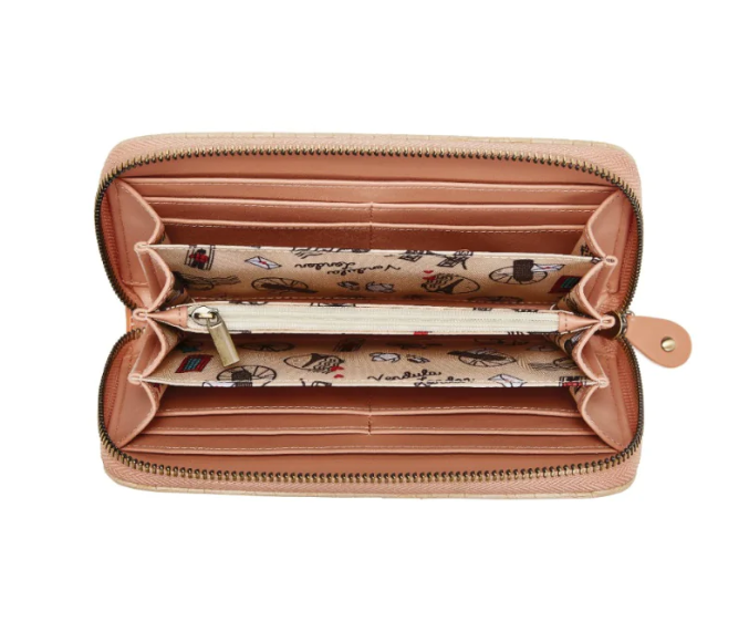 PRE-ORDER Vendula London Voyage Travel Shop Large Ziparound Wallet 37834