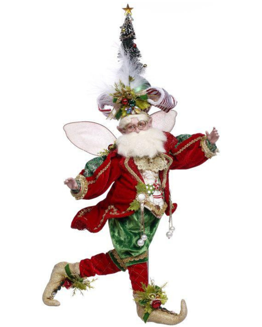 Mark Roberts Fairy Christmas Party (Medium Red and Green-18 Inches) 42181