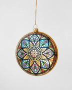 Mary and Baby Disc Ornament 10cm 42683