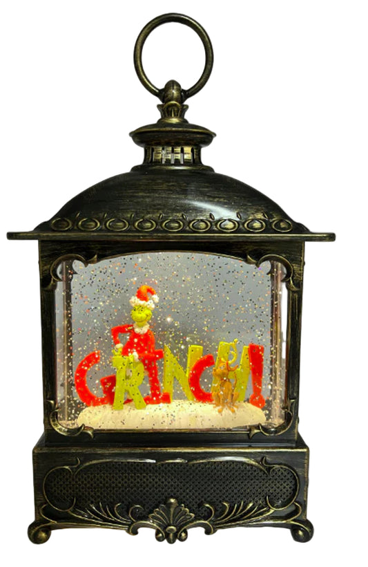 Square Lantern with Grinch and Max 27188