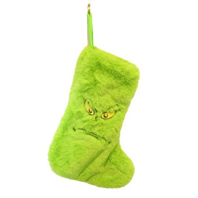 Grinch Frown Stocking 37682