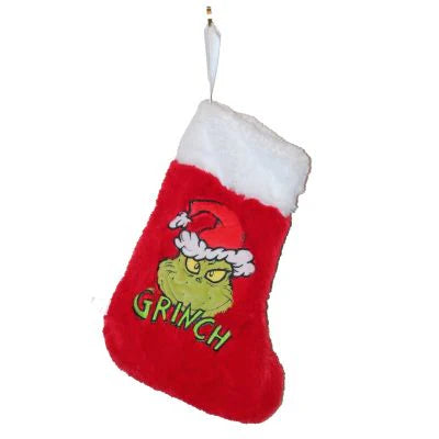 Red Grinch Stocking 37684