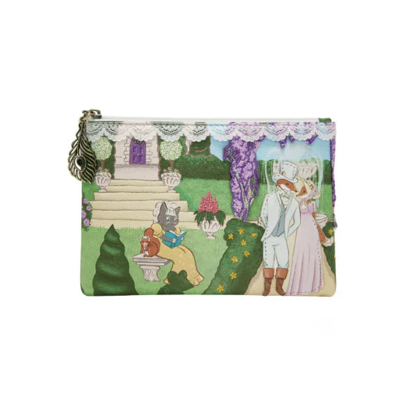 PRE ORDER- Vendula London Regency Gardens Zipper Coin Purse 37979