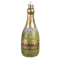 Glitter and Gold Champagne Ornament 41956