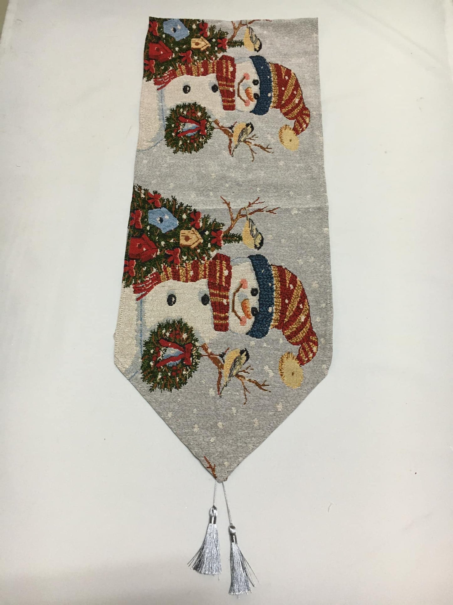 Christmas Table Runner Winter Snowman 180 cm41219