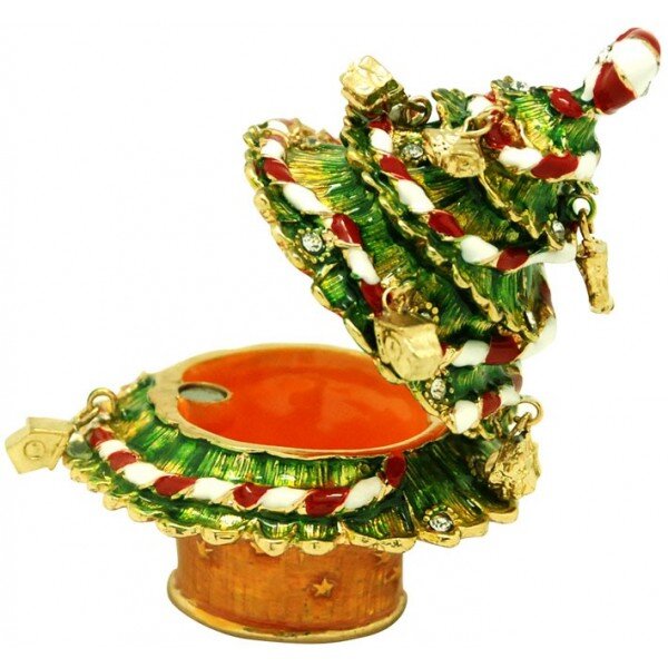 Christmas Tree with Candy Trinket Box 29298