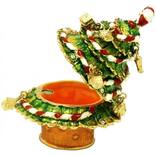 Christmas Tree with Candy Trinket Box 29298