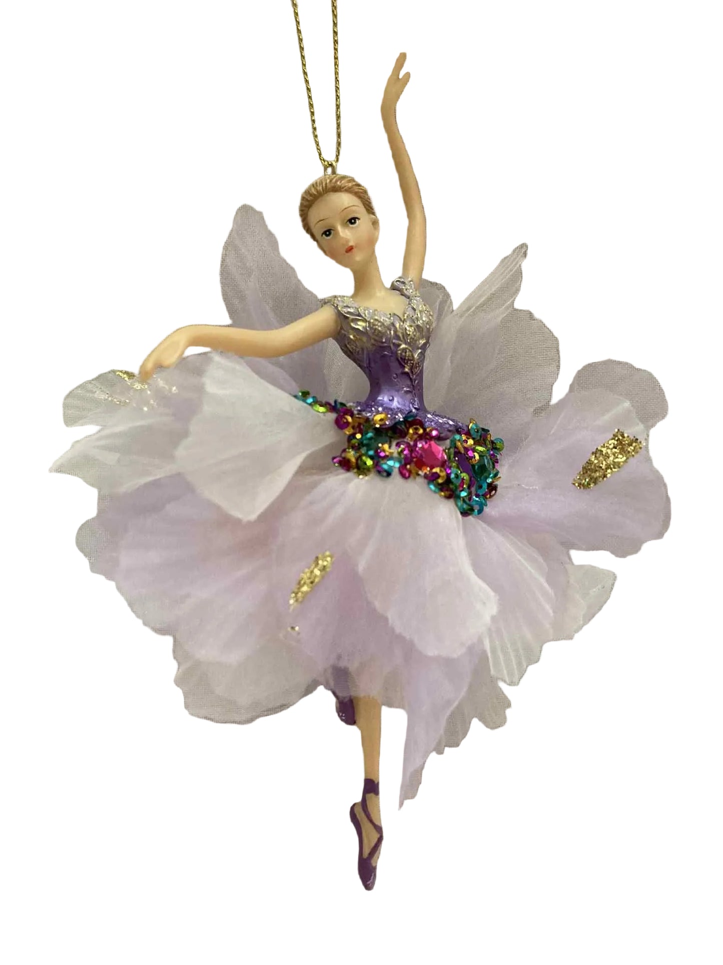 Ballerina Hanging Ornament A 34834