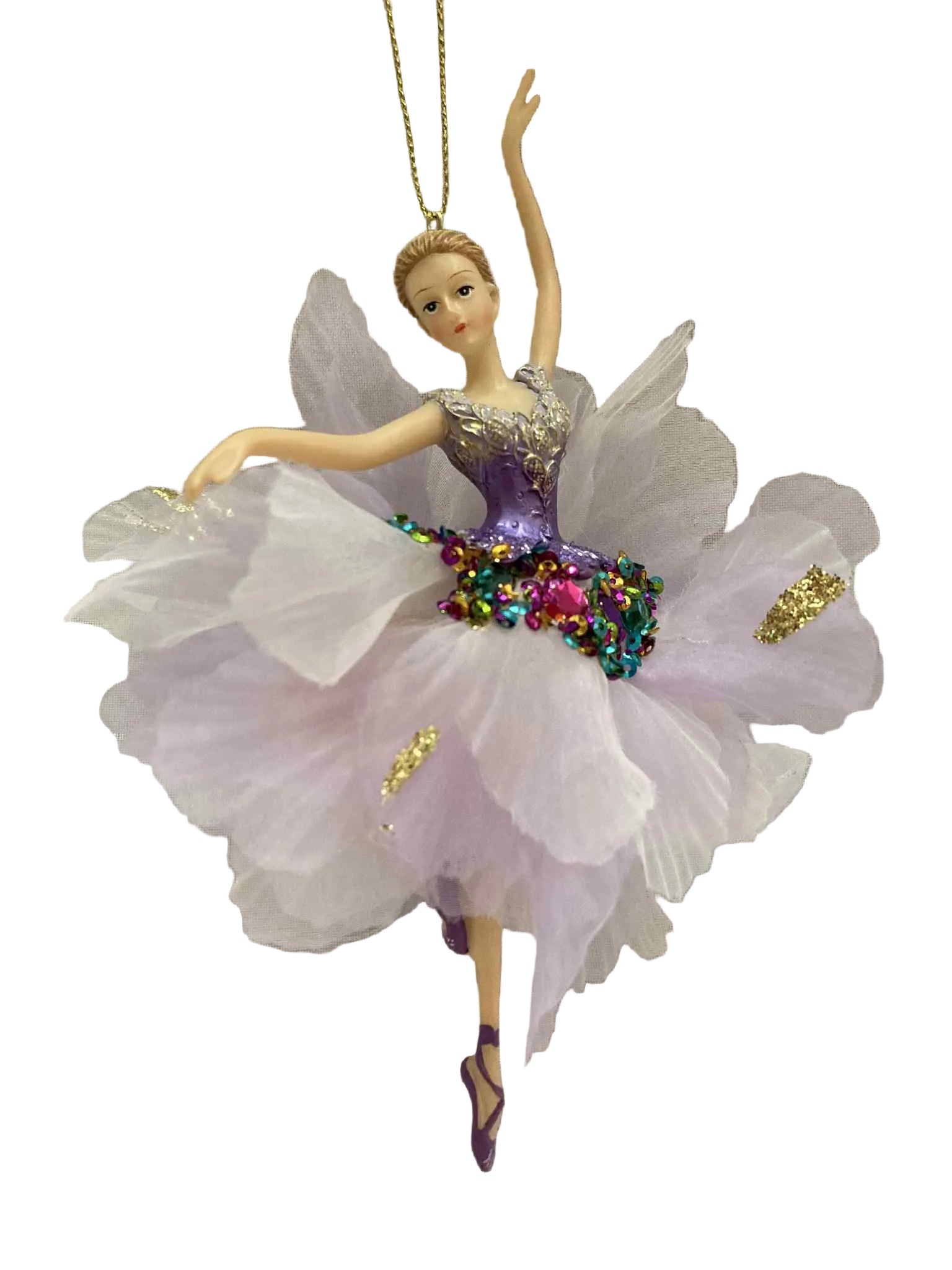 Ballerina Hanging Ornament A 34823