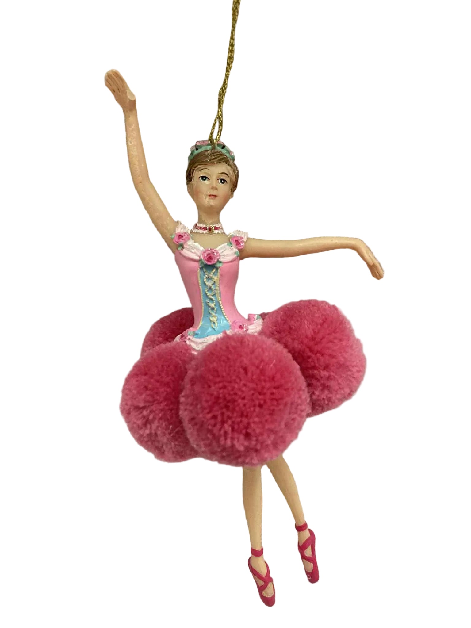 Ballerina Hanging Ornament B 34823