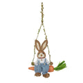 Easter Rabbit on Carrot Swing (Blue Boy) 37722