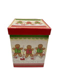 MusicBox with 8 Gingerbread Baubles 6cm 42440