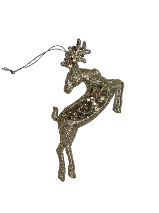 Silver Deer Ornament 39729