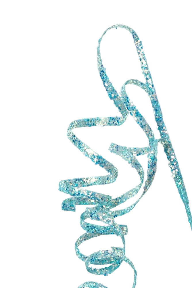 Light Blue Spiral Spray
