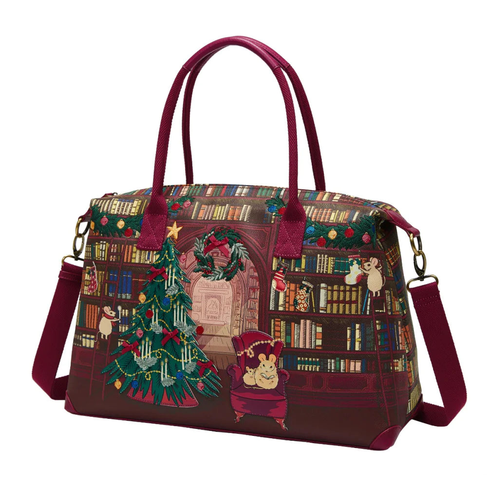 Vendula London The Christmas Library Bonnie Weekender 41933