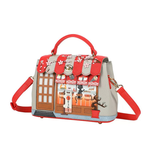 Vendula London Sushi - Grey Edition Mini Grace Bag 41718