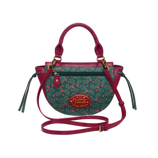 Vendula London The Christmas Library Winged Top Handle Bag  41935