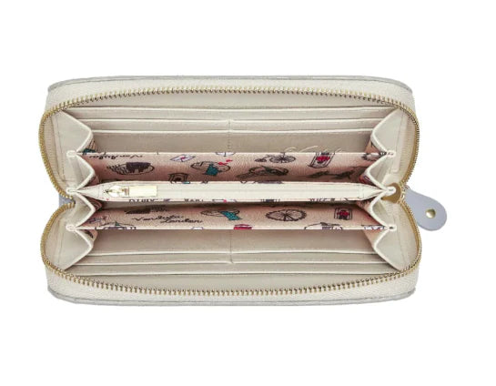 PRE ORDER Posies and Patisseries Large Ziparound Wallet 37835