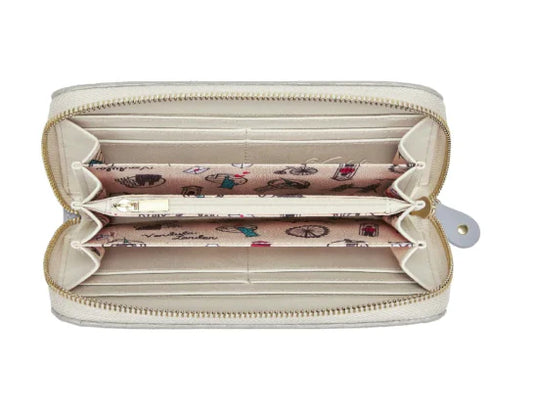 PRE ORDER Posies and Patisseries Large Ziparound Wallet 37835