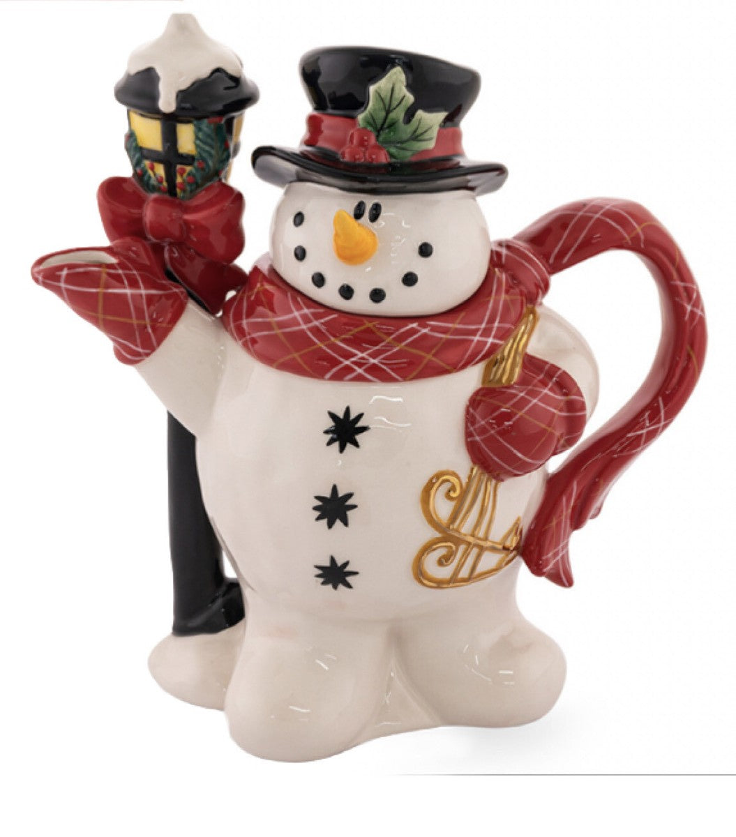 Christmas Snowman Teapot 42874