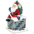 Santa Down Chimmney Trinket Box 35944