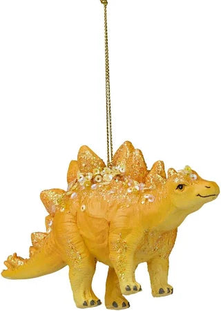 Stegosaurus Dinosaur Hanging Christmas Ornament 36604