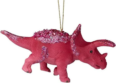 Triceratops Dinosaur Hanging Christmas Ornament 36604