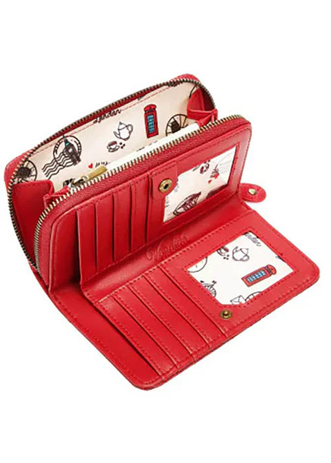 PREORDER Vendula London The Chocolate Box Medium Ziparound Wallet 31536