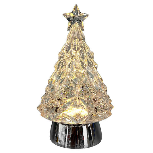 Christmas Lantern Tree Lantern - Silver 36673B