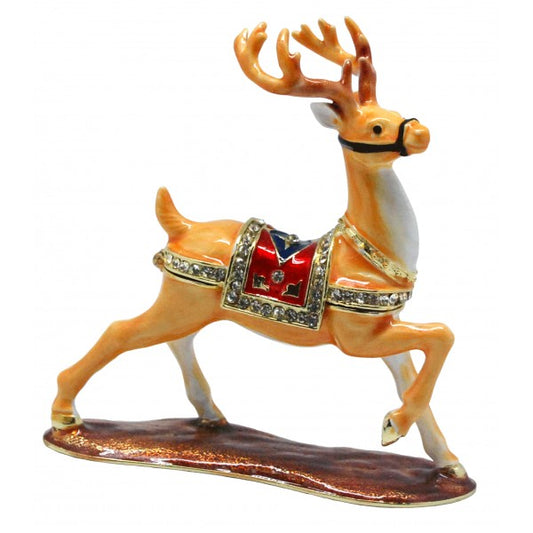 Running Reindeer Trinket Box 41885
